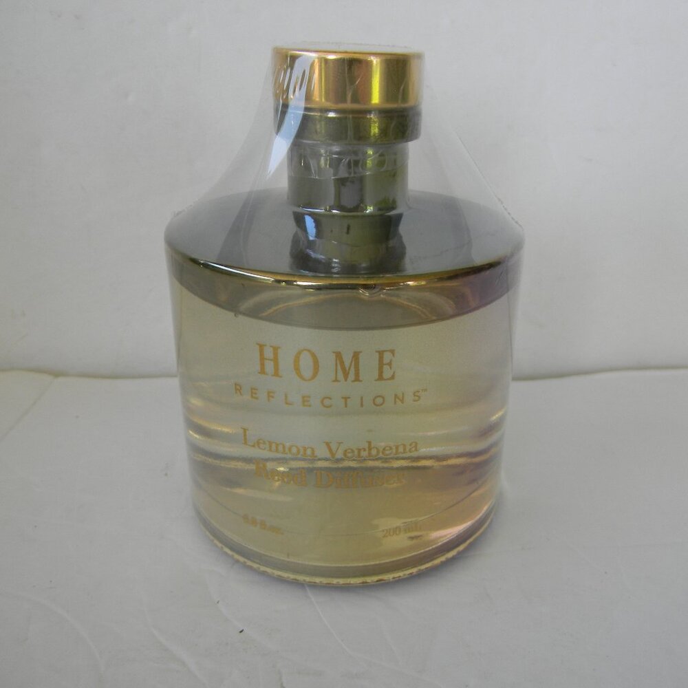 NEW  Home Reflections Lemon Verbena Diffuser JAR